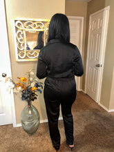Load image into Gallery viewer, BLACK SMOOTH MOVES JUMPSUIT
