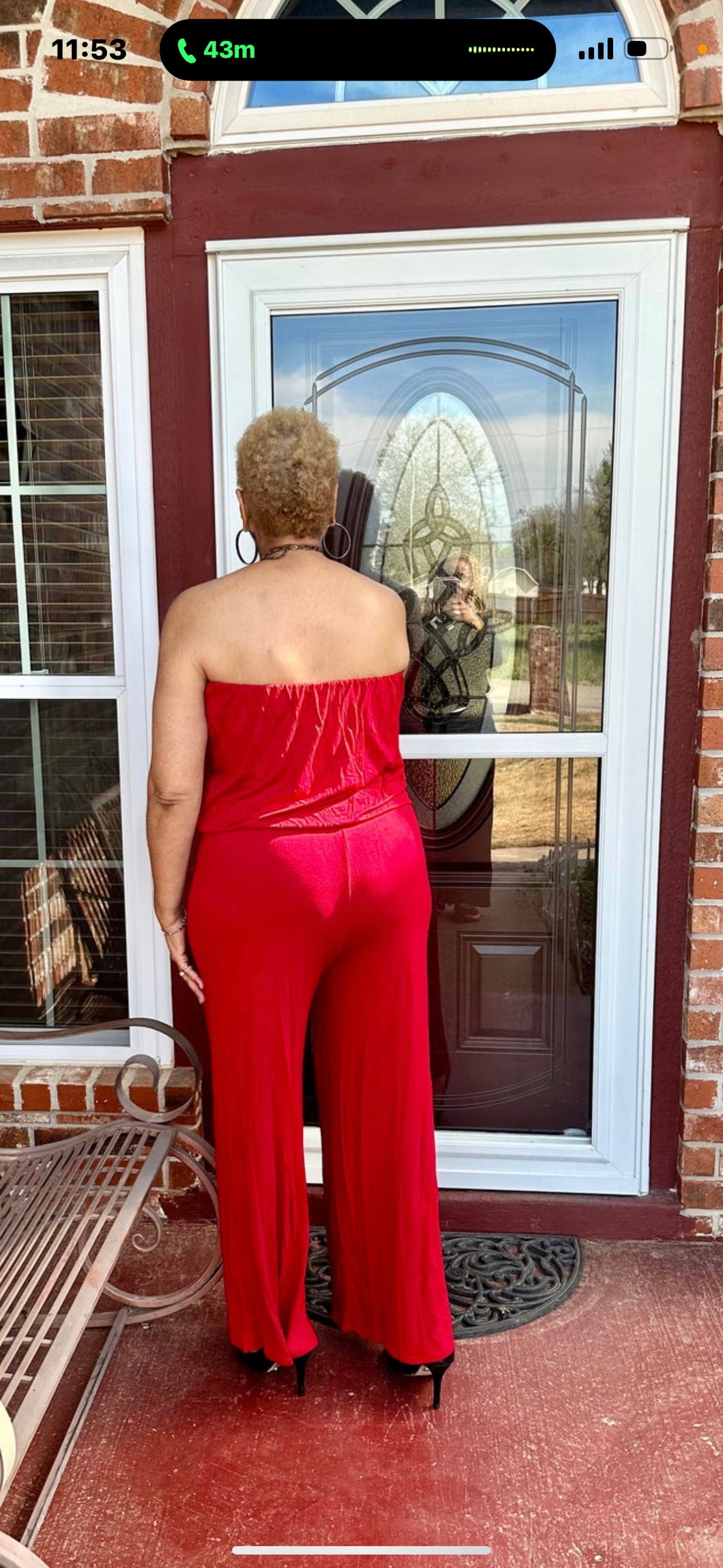 CURVY RED CANT DENY IT JUMPSUIT