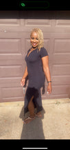 Load image into Gallery viewer, BLACK JERSEY MAXI DRESS
