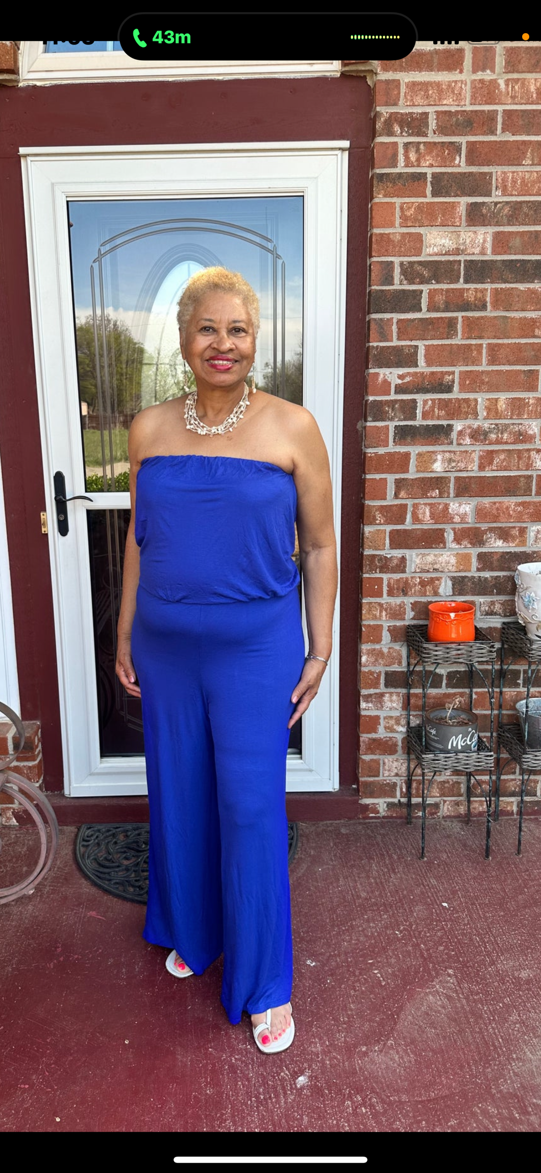 CURVY BLUE CANT DENY IT JUMPSUIT