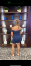Load image into Gallery viewer, BLUE CHOOSE U DRESS
