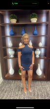 Load image into Gallery viewer, BLUE CHOOSE U DRESS
