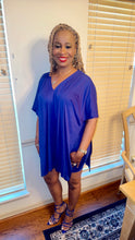 Load image into Gallery viewer, BLUE FLOWY SHIRT SET
