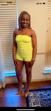Load image into Gallery viewer, YELLOW COME CLOSE ROMPER
