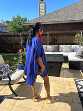 Load image into Gallery viewer, BLUE FLOWY SHIRT SET
