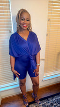 Load image into Gallery viewer, BLUE FLOWY SHIRT SET
