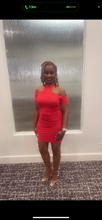 Load image into Gallery viewer, RED CHOOSE U DRESS
