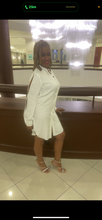 Load image into Gallery viewer, WHITE GET THE HINT DRESS
