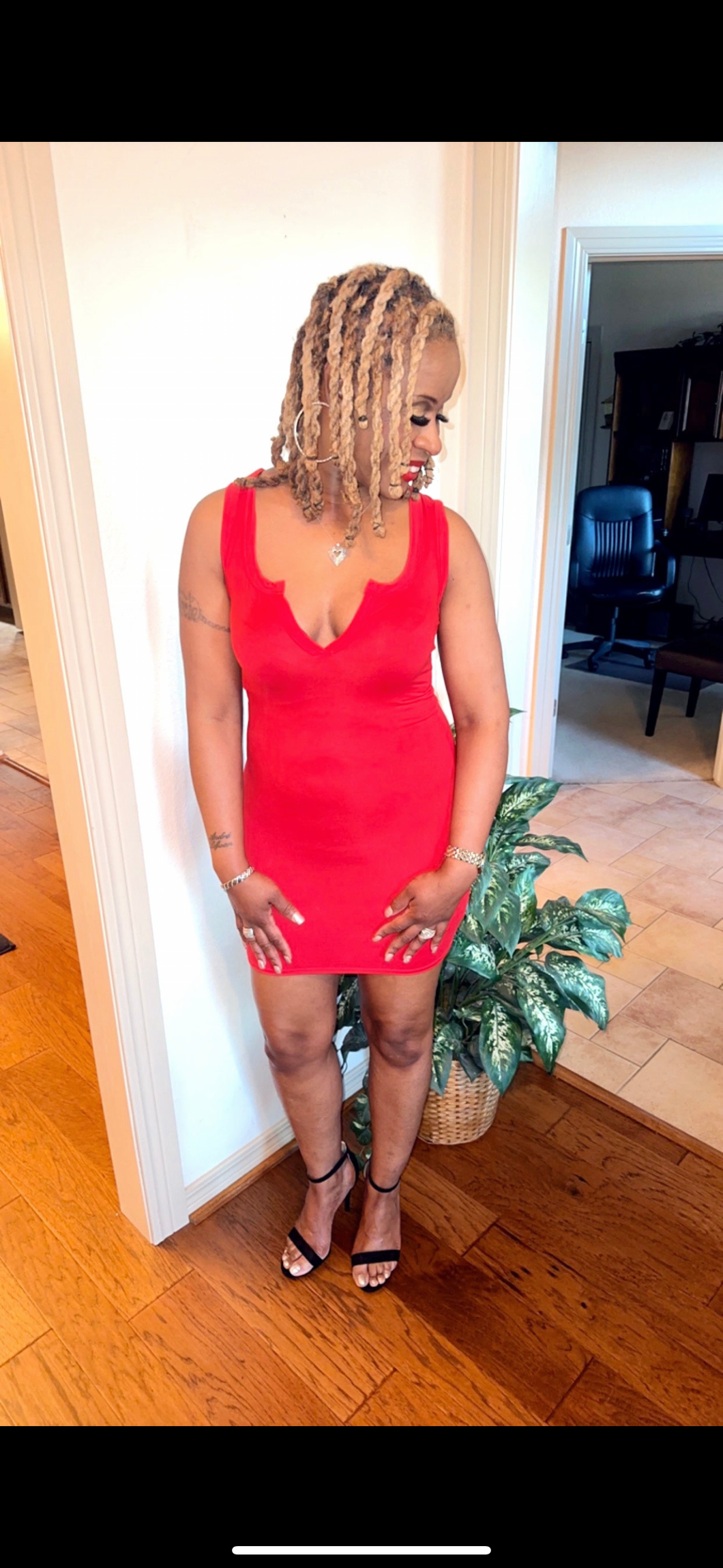 RED HOT 2 TROT DRESS