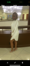 Load image into Gallery viewer, WHITE GET THE HINT DRESS
