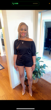 Load image into Gallery viewer, BLACK SWEET N SIMPLE ROMPER
