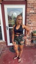 Load image into Gallery viewer, BLACK CRISS CROSS TANK TOP
