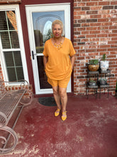 Load image into Gallery viewer, CURVY GOLD CUTE &amp; CASUAL SHORT SET
