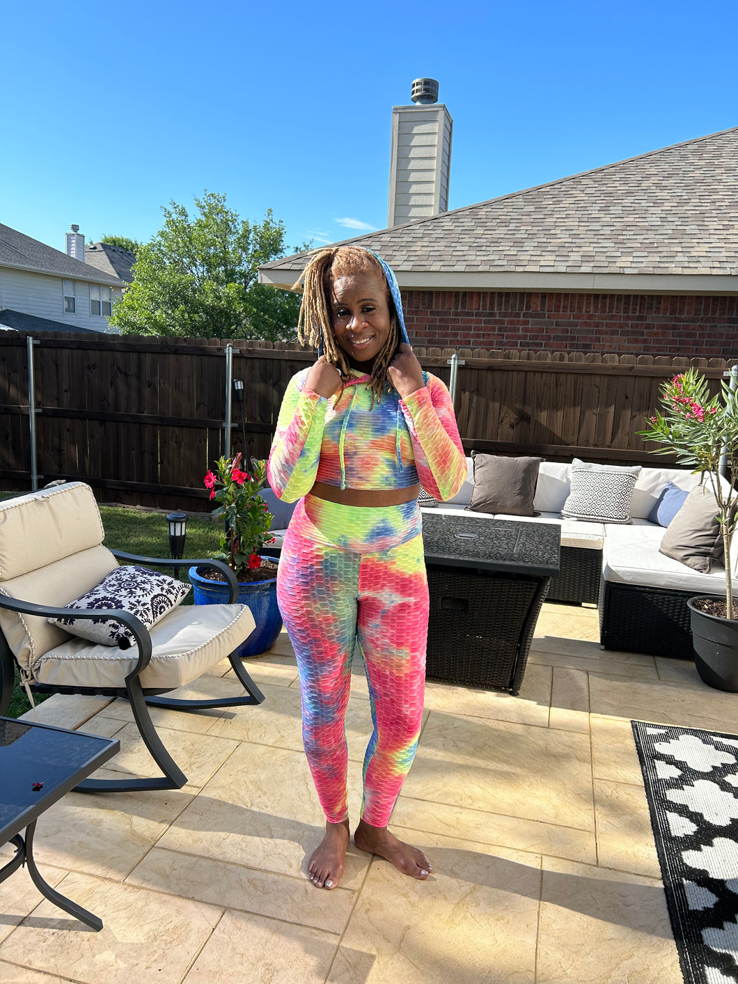 RAINBOW ACTIVEWEAR SET