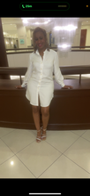 Load image into Gallery viewer, WHITE GET THE HINT DRESS
