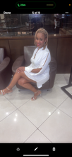 Load image into Gallery viewer, WHITE GET THE HINT DRESS
