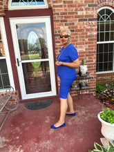 Load image into Gallery viewer, CURVY BLUE BIKER SET
