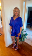 Load image into Gallery viewer, BLUE FLOWY SHIRT SET
