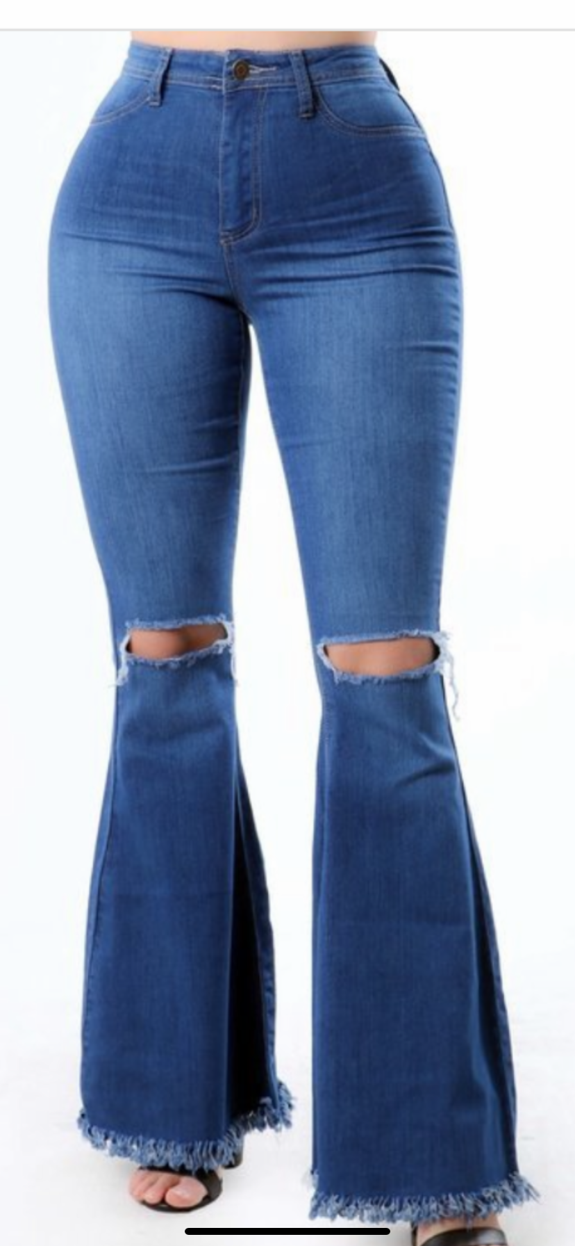 HIGH WAIST BELL BOTTOM
