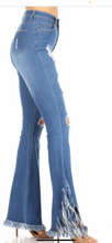 Load image into Gallery viewer, RIPPED AND FADED JEANS
