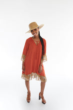 Load image into Gallery viewer, ORANGE SUMMER BREEZE DRESS
