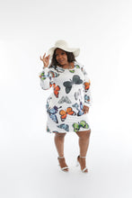 Load image into Gallery viewer, CURVY BUTTERFLY KISSES DRESS
