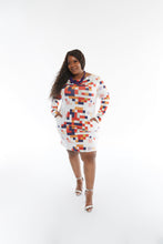 Load image into Gallery viewer, CURVY COLOR ME PIXEL DRESS
