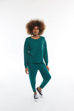 Load image into Gallery viewer, DEEP GREEN JUST LOUNGIN JOGGER SET
