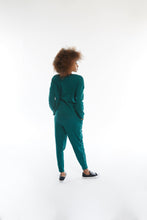 Load image into Gallery viewer, DEEP GREEN JUST LOUNGIN JOGGER SET
