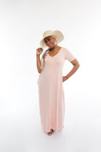 Load image into Gallery viewer, BLUSH SIMPLY CUTE MAXI DRESS
