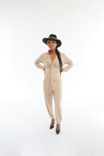 Load image into Gallery viewer, KHAKI BOSSED UP JUMPSUIT
