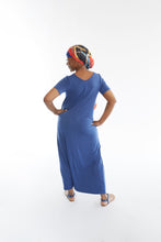 Load image into Gallery viewer, BLUE SIMPLY CUTE MAXI DRESS
