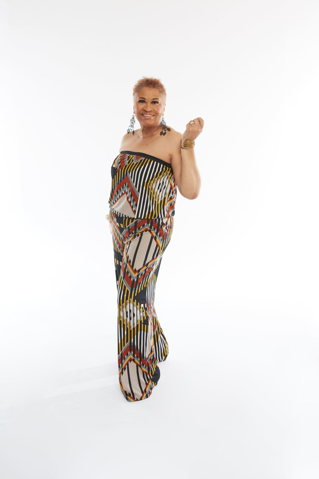 CURVY GOT YOUR ATTENTION JUMPSUIT