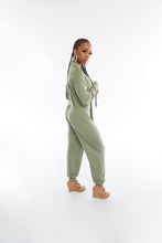 Load image into Gallery viewer, LIGHT GREEN BOSSED UP JUMPSUIT
