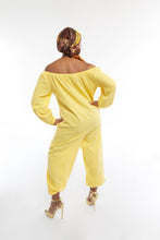 Load image into Gallery viewer, YELLOW DON&#39;T LOOSE ME JUMPSUIT
