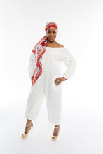 Load image into Gallery viewer, WHITE DON&#39;T LOOSE ME JUMPSUIT
