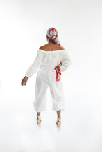 Load image into Gallery viewer, WHITE DON&#39;T LOOSE ME JUMPSUIT
