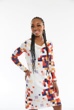 Load image into Gallery viewer, COLOR ME PIXEL DRESS
