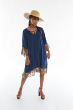 Load image into Gallery viewer, NAVY SUMMER BREEZE DRESS
