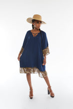 Load image into Gallery viewer, NAVY SUMMER BREEZE DRESS
