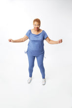 Load image into Gallery viewer, CURVY BLUE GO TO PANT SET
