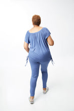 Load image into Gallery viewer, CURVY BLUE GO TO PANT SET
