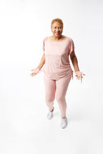 Load image into Gallery viewer, CURVY DUSTY PEACH GO TO PANT SET
