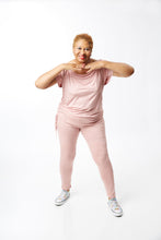 Load image into Gallery viewer, CURVY DUSTY PEACH GO TO PANT SET
