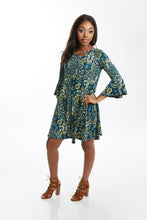Load image into Gallery viewer, FLORAL MIDI DRESS
