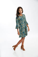 Load image into Gallery viewer, FLORAL MIDI DRESS
