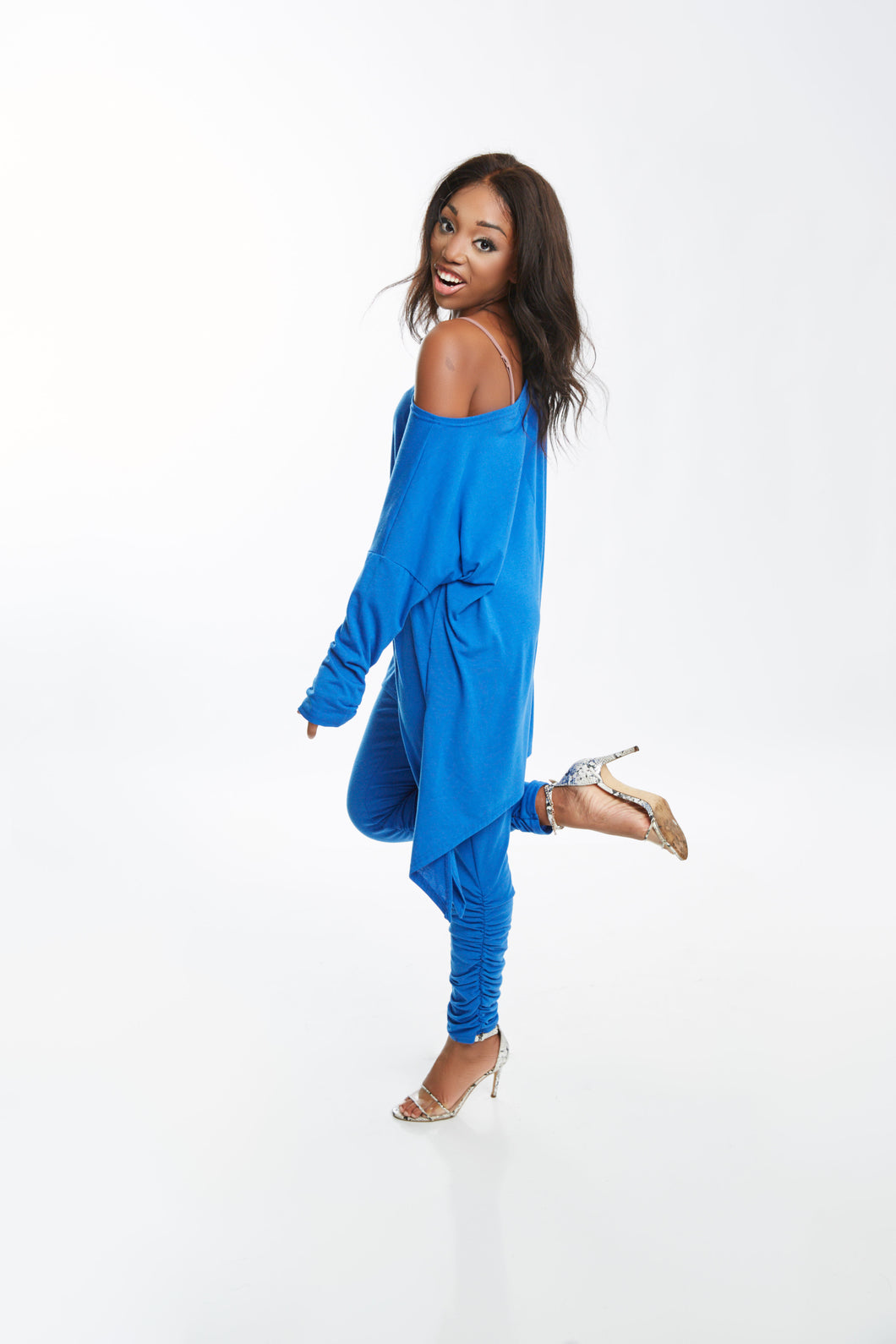 BLUE SMURFETTE LOUNGE SET