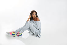 Load image into Gallery viewer, GRAY SMURFETTE LOUNGE SET
