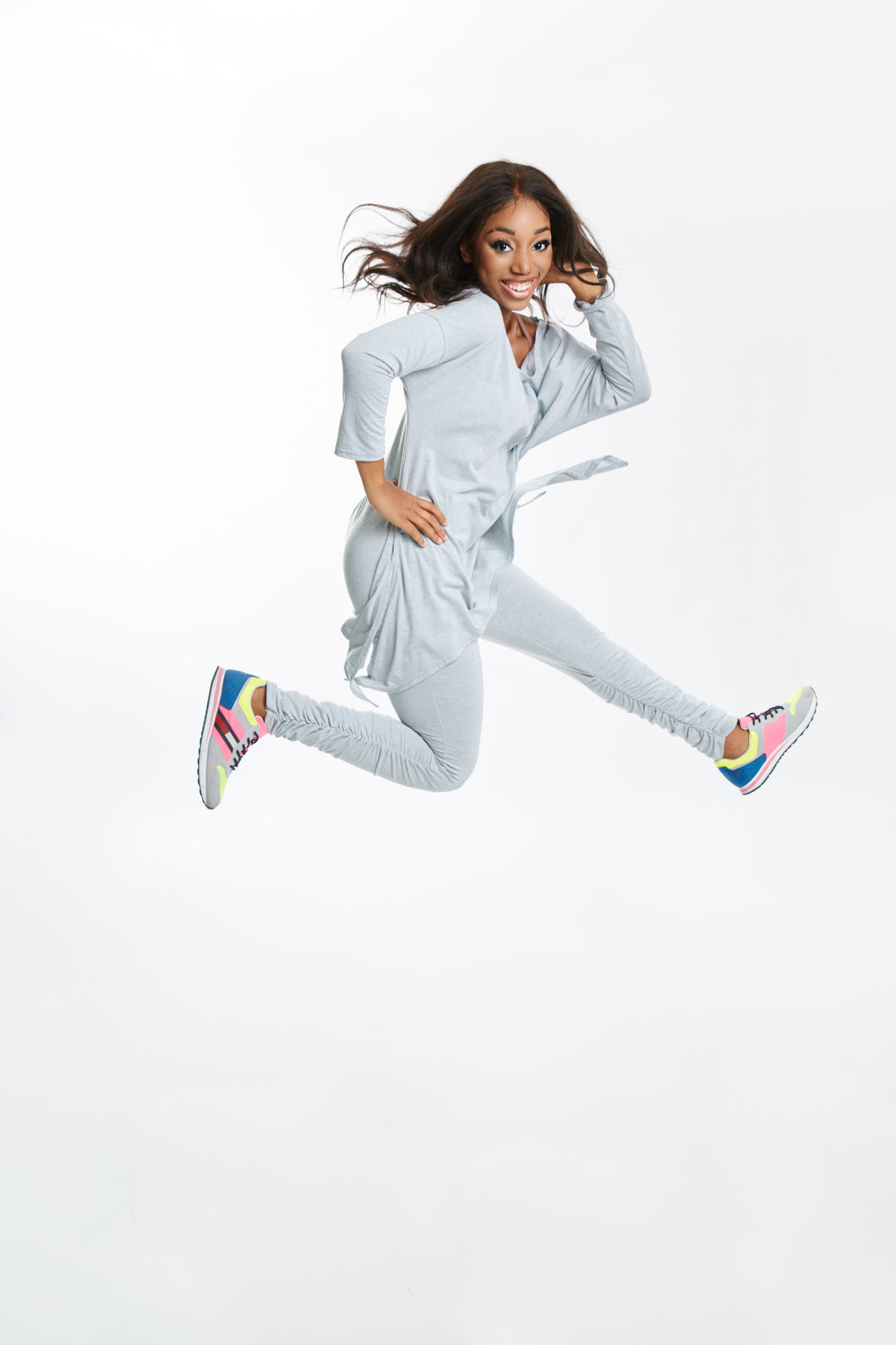 GRAY SMURFETTE LOUNGE SET
