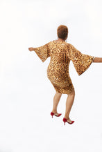 Load image into Gallery viewer, CURVY LIL WILD RUCHED DRESS
